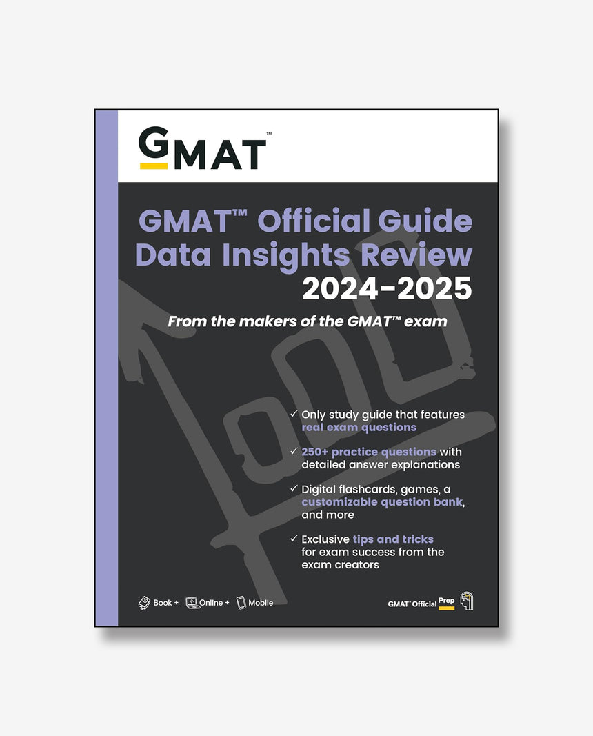 GMAT Official Guide Data Insights Review 2024-2025 – Bookmarked