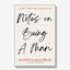 Notes on Being a Man
