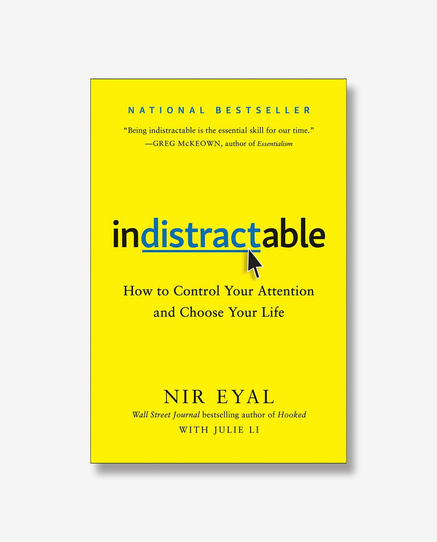 Buku Import Indistractable - Bookmarked