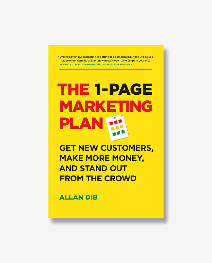 Buku Import The 1-Page Marketing Plan - Bookmarked