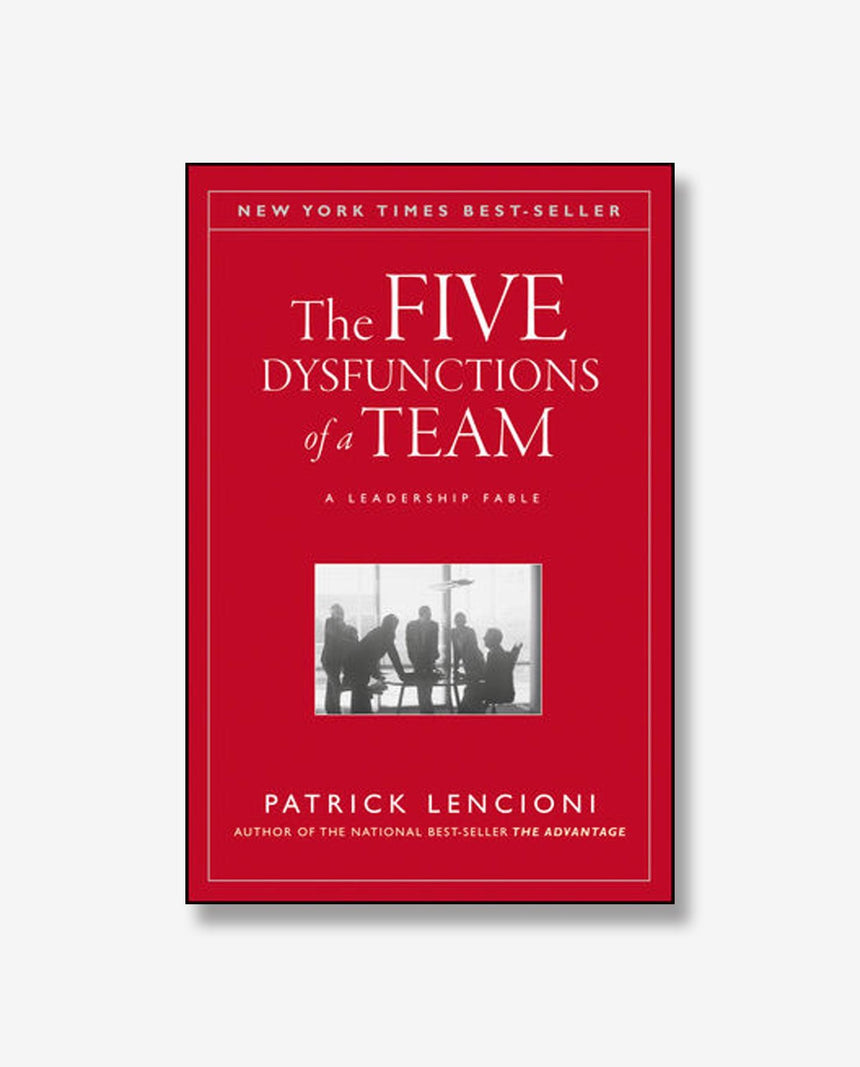 Buku Import The Five Dysfunctions of a Team - Bookmarked
