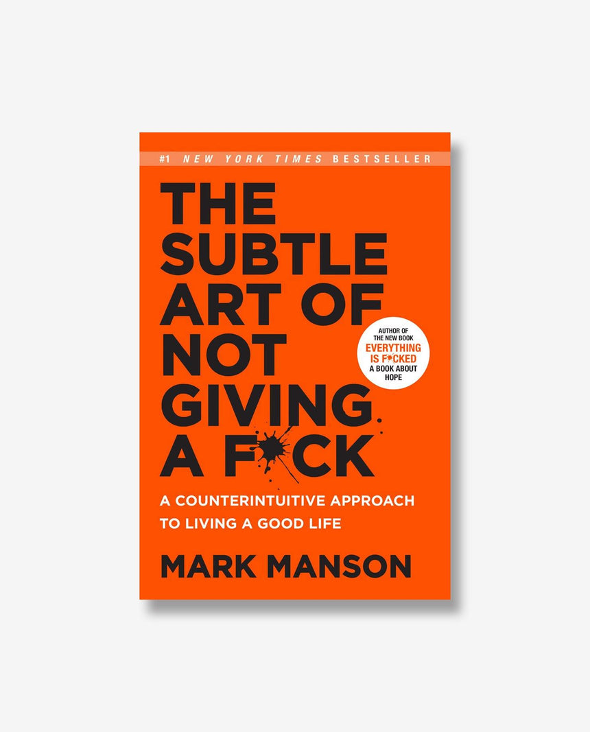 Buku Import The Subtle Art of Not Giving a F*ck - Bookmarked